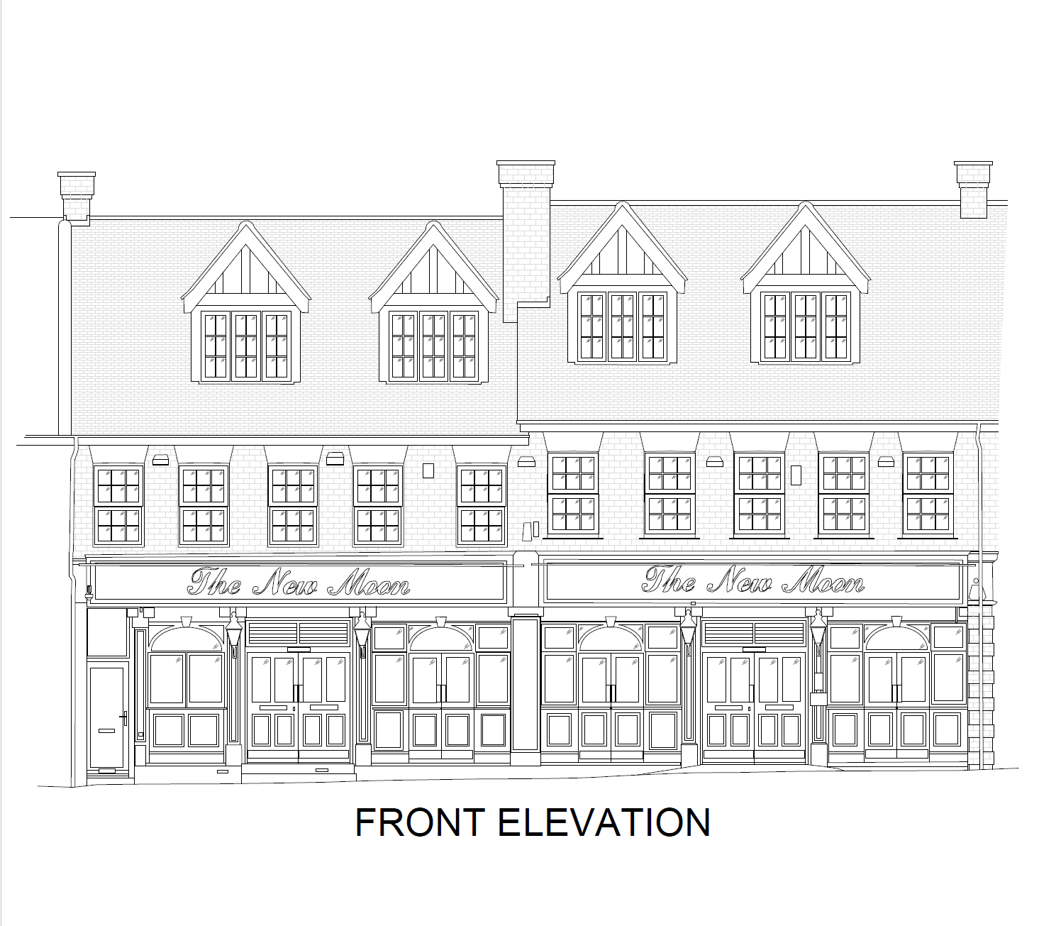 Placeholder visual representing an AutoCAD Drawing interface with plans, elevations and drawing sheets