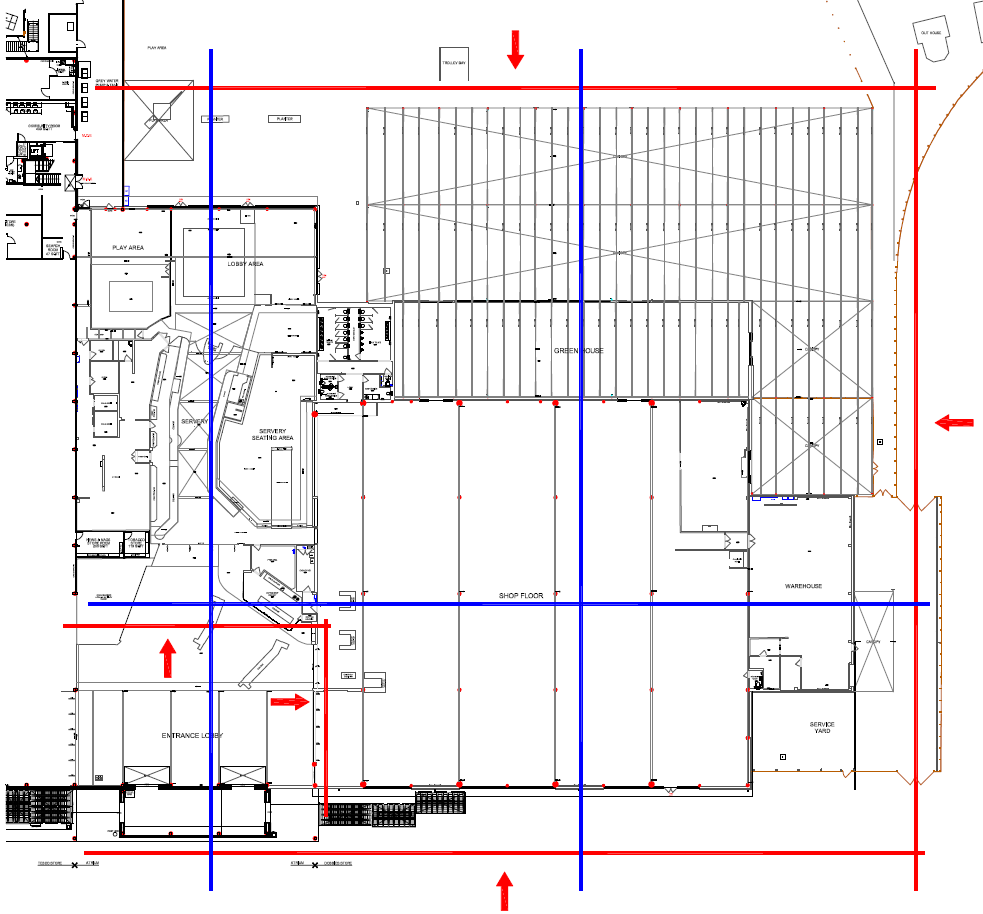 Measured building CAD Drawing